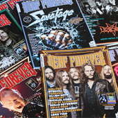 DEAF FOREVER MAGAZINE LAYOUT